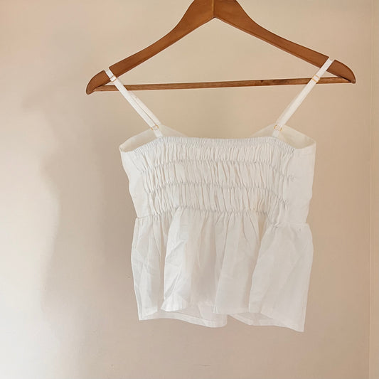 White Kharmel Top